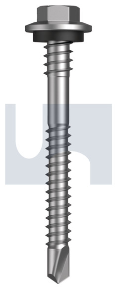 SCREW SDM HEX SEAL TOP LOK C4 12-14 X 50/53 BASALT 